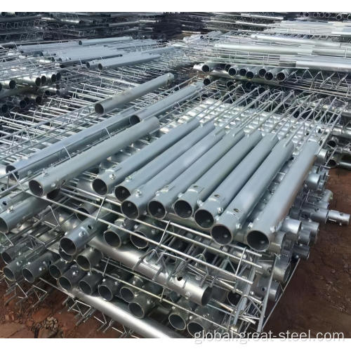 Solar Installation HDG Helical Screw Pile